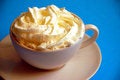 Free Latte With Whipped Cream Stock Image - 7195641