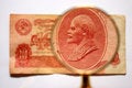 Free Old Cash Ruble Russian Royalty Free Stock Photos - 720898
