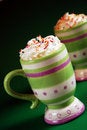 Free Striped Mug Of Hot Cocoa Royalty Free Stock Photography - 7269897