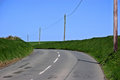 Free Country Road In Cornwall Royalty Free Stock Photography - 745787