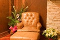 Free Comfortable Old Leather Chair Royalty Free Stock Photography - 7450247