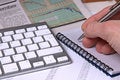 Free Workplace, Make A Note Stock Images - 7591404