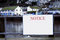 Free Blank Notice By The Harbor. Royalty Free Stock Photo - 763135