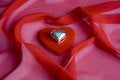 Free Shiny Shiny Heart On A Small Box As A Heart Royalty Free Stock Photography - 7635447