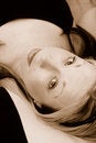 Free Young Woman In Sepia Royalty Free Stock Photos - 7705488