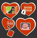 Free Conceptual Heart Symbols Stock Photography - 7710132