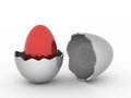 Free Egg In Egg Royalty Free Stock Photography - 7710617