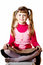 Free Girl On Chair Royalty Free Stock Image - 7711096