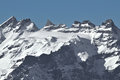 Free The Summits Of The Dents Du Midi Stock Photography - 7731662