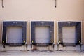 Free Three Empty Shipping Bay Royalty Free Stock Images - 7741209