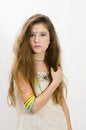 Free Fashion Girl Showing Bracelets Royalty Free Stock Photo - 7749335