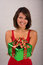 Free Young Woman Gives A Present Royalty Free Stock Photo - 7744855