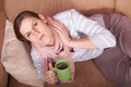 Free Woman Sick At Home Royalty Free Stock Photos - 7758498