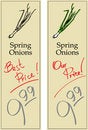 Free Spring Onions Royalty Free Stock Image - 7762376