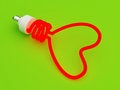 Free Energy Saving Lamp Stock Image - 7769821