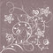 Free Decorative Flowers On Color Background Royalty Free Stock Image - 7769046