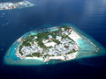 Free Atolls And Seaplane Stock Image - 7770281