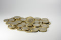 Free One Euro Coins Royalty Free Stock Image - 7772206