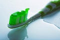 Free Toothbrush With Green Paste Stock Photo - 7777330