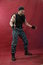 Free Battle Picture On Face And Body Stock Images - 7771074