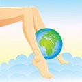 Free Globe-land-god Stock Image - 7783121