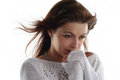 Free Freeze From A Cold Woman Royalty Free Stock Photography - 7783687