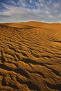 Free Sand Dunes With Cloudy Sky Royalty Free Stock Photo - 7784065