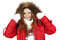 Free Girl In In A Red Winter Jacket Stock Photography - 7789222
