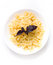 Free Bowl Of Fresh Butterfly Pasta With Basil Stock Photo - 7790780