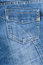 Free Blue Jeans Hip Pocket Texture Royalty Free Stock Image - 7791496