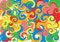 Free Multicoloured Clouds Royalty Free Stock Images - 7794849