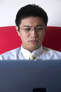 Free Young Asian Entrepreneur Working Royalty Free Stock Photo - 780875