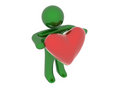 Free Person With Heart Stock Photography - 7802322