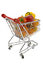 Free Shopping Trolley With Fruits And Vegetables Royalty Free Stock Photos - 7803218