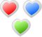 Free Hearts Royalty Free Stock Image - 7805536