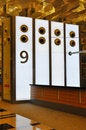 Free Number Nine On Panel And Desk Stock Images - 7816714