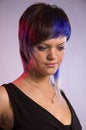 Free The Girl With A Creative Hair Stock Image - 7819321
