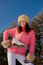 Free Sportive Woman In Pink Jacket Stock Photos - 7812743