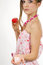 Free Girl With Valentine Candles In Hands Royalty Free Stock Photo - 7813925