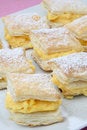Free Layered Cream Pie With Powdered Sugar Royalty Free Stock Photos - 7828558