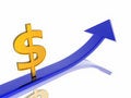 Free Dollar Growth Royalty Free Stock Photography - 7833727