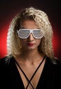 Free Woman With Stylish Shutter Royalty Free Stock Image - 7834596