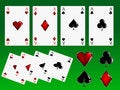 Free Poker Cards Signs Royalty Free Stock Image - 7843886