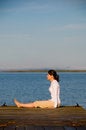 Free Yoga Woman Royalty Free Stock Image - 7847576