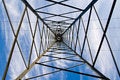 Free Inside Of Electricity Tower Stock Image - 7849821