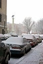 Free Snow Covered Cars Royalty Free Stock Photography - 7852957