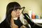 Free Girl Getting Ready To Get Her Tongue Pierced Stock Photos - 7852963