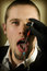 Free Man About To Get His Tongue Pierced Stock Photography - 7853002