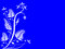 Free Blue And White Floral Background Stock Photos - 7859593