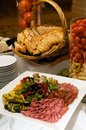 Free Gourmet Plate Of Meats And Olives Stock Images - 7877194